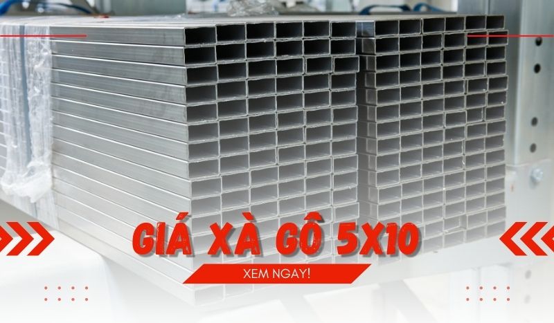 Báo giá xà gồ 5x10