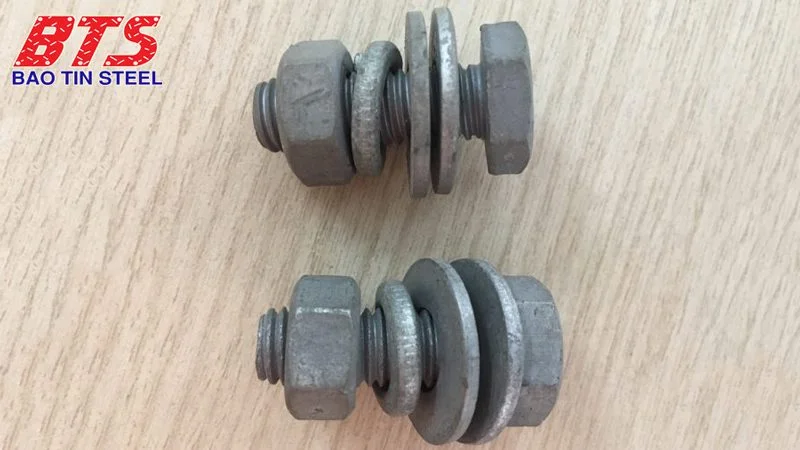 Bu lông mạ kẽm nhúng nóng được chọn mua nhiều 