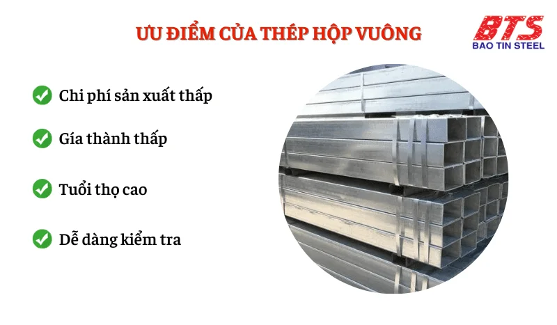 Thép hộp vuông
