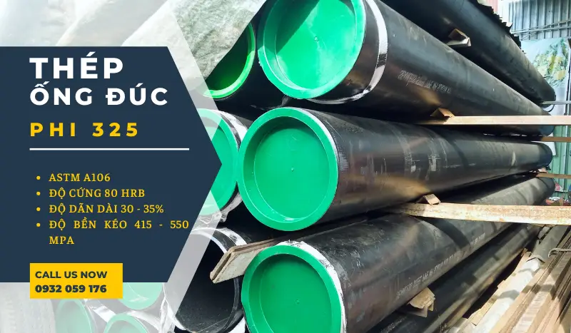 Thép ống đúc phi 325
