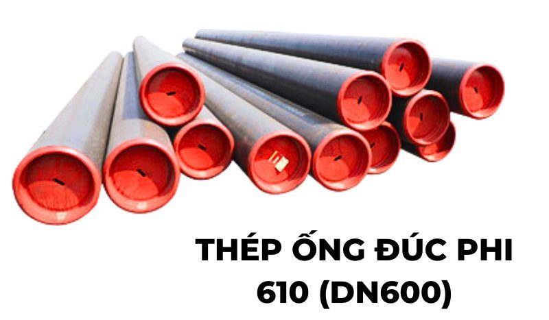 Thép ống đúc phi 610