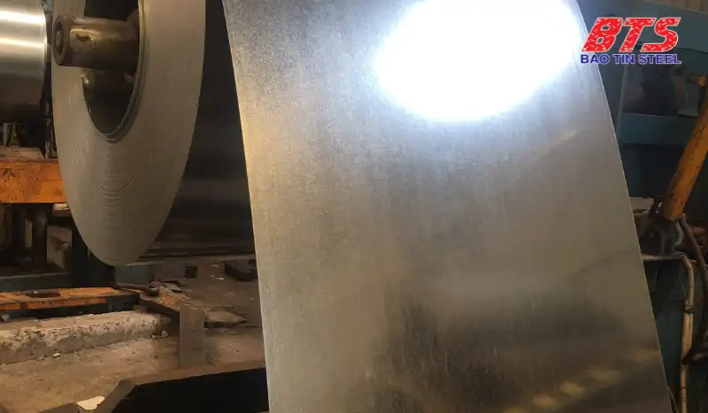 Quy trình sản xuất thép tấm