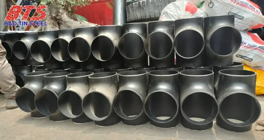 Tê hàn giúp điều tiết dòng chảy của lưu chất 