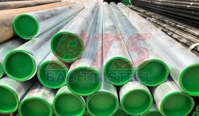 Hot Dip Galvanized Seamless Steel Pipes Tiger Steel