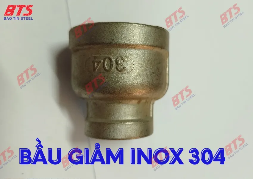 Bầu giảm ren SUS 304