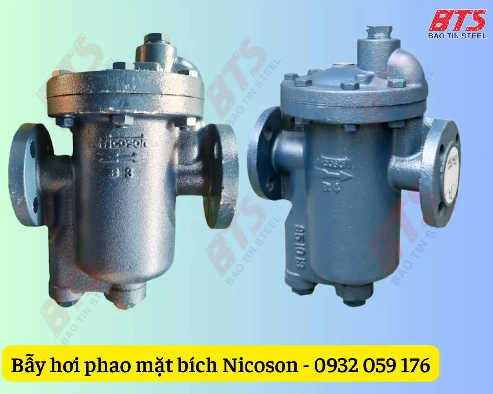 Bẫy hơi phao lắp bích Nicoson