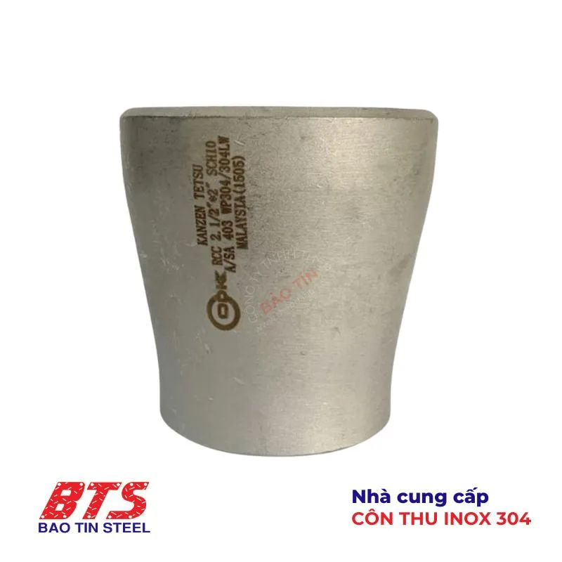 Côn thu đồng tâm inox 304