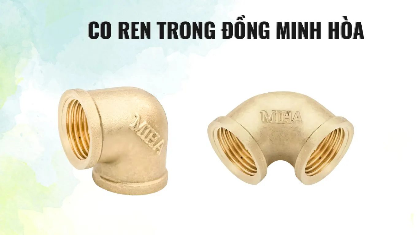 Đặc điểm cút ren trong đồng MIHA 