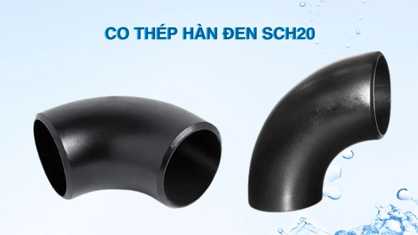 Đặc điểm cút thép hàn đen SCH20