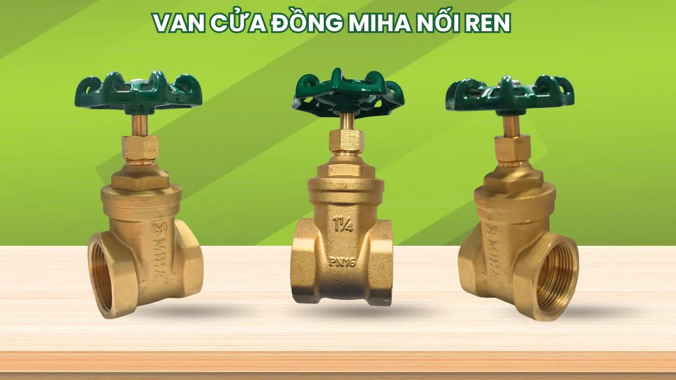 Đặc điểm của van cổng đồng MIHA
