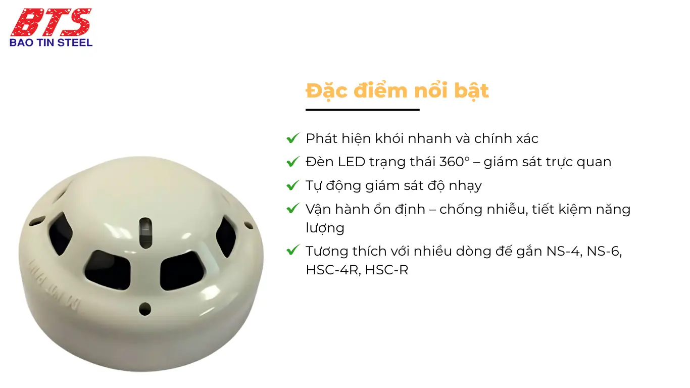 Đặc điểm nổi bật của đầu báo khói quang SOC-24VN Hochiki
