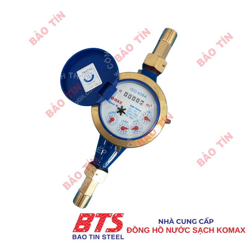 Đồng hồ nước sạch Komax DN15