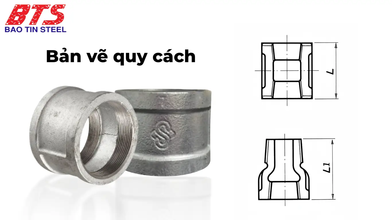 Bảng quy cách kích thước (mm)