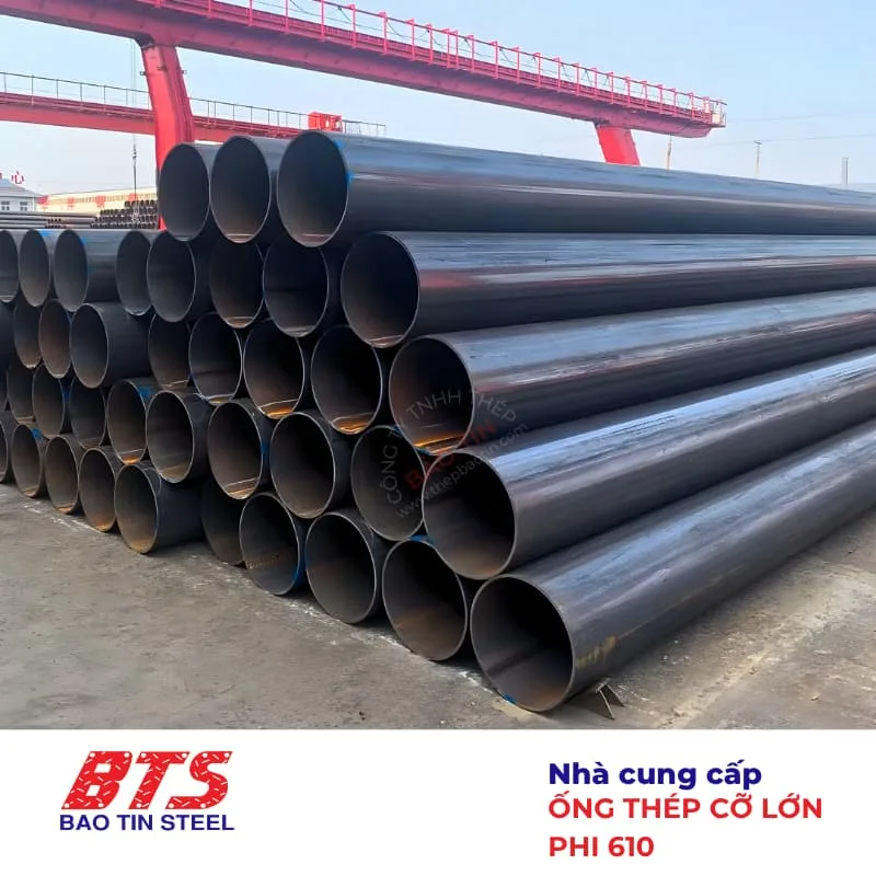 Ống thép đường kính lớn DN600