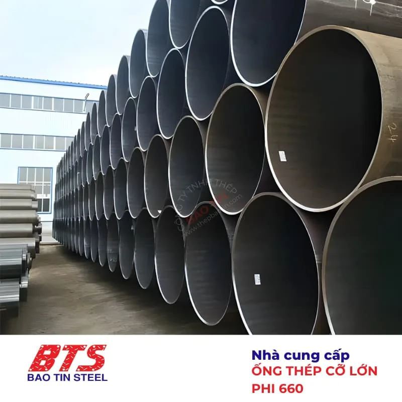 Ống thép đường kính lớn DN650