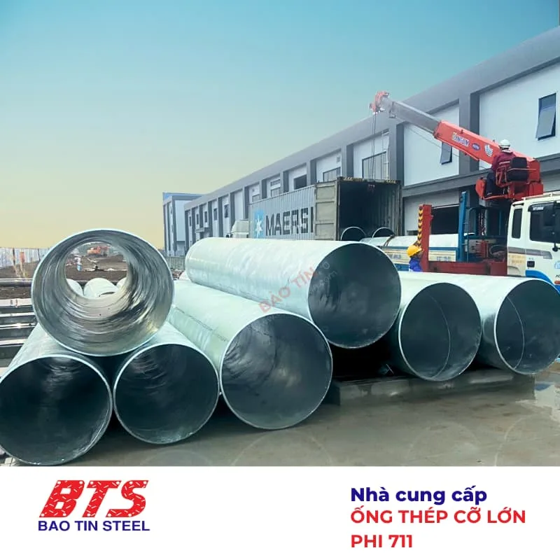 Ống thép cỡ lớn DN700