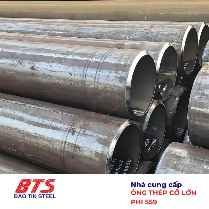 Ống thép hàn cỡ lớn DN550