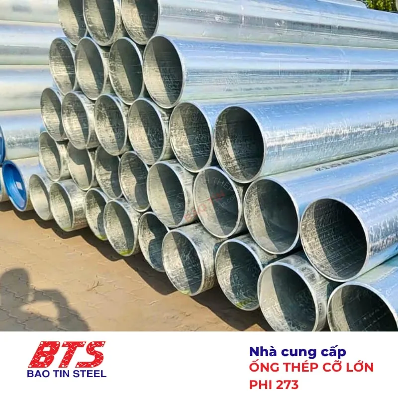 Ống thép hàn phi 273