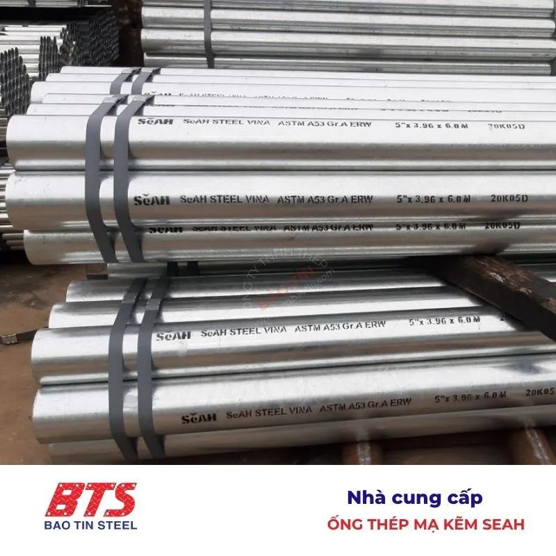 Ống thép mạ kẽm SeAH