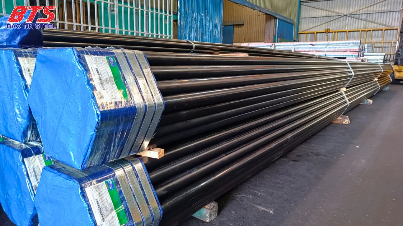 Đặc điểm kỹ thuật của ống thép siêu âm