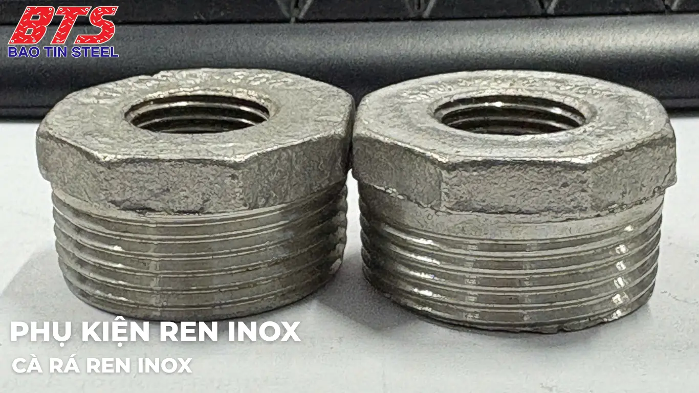 Phụ kiện cà rá ren inox