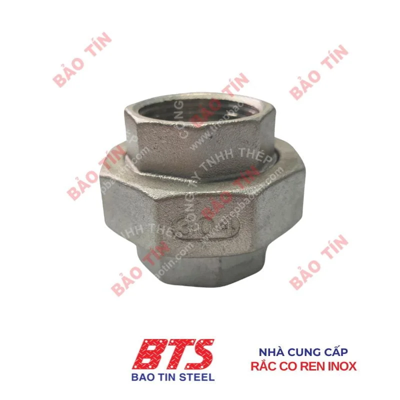 Rắc co ren inox