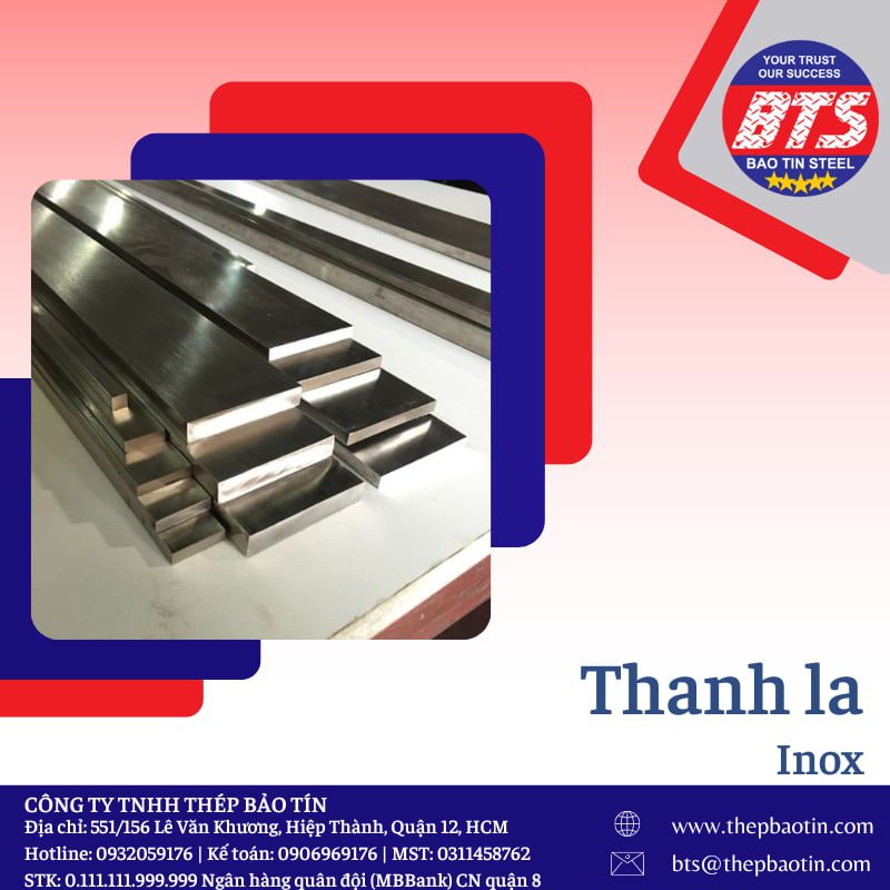Thanh la inox