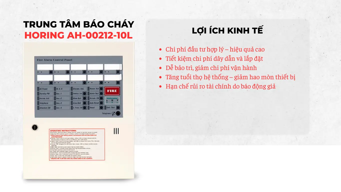 Lợi ích kinh tế khi sử dụng