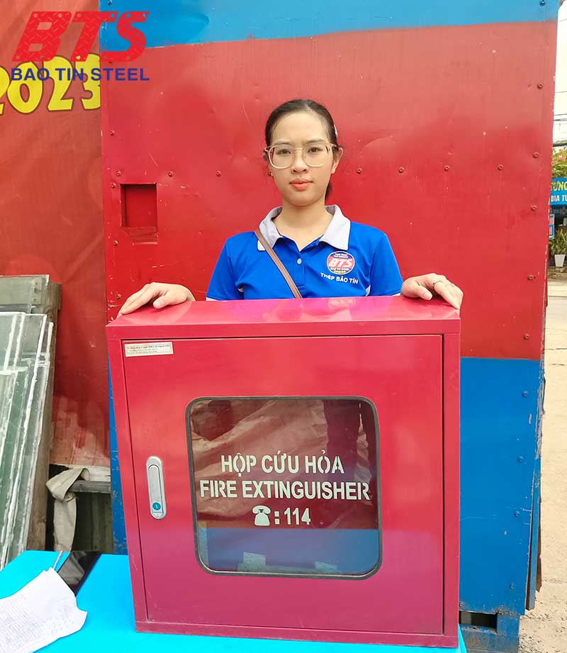 Thép Bảo Tín phân phối tủ chữa cháy chất lượng Thép Bảo Tín phân phối tủ chữa cháy chất lượng