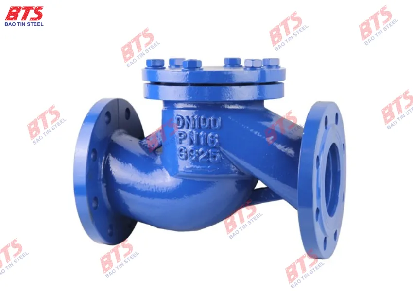 Van 1 chiều mặt bích hơi
