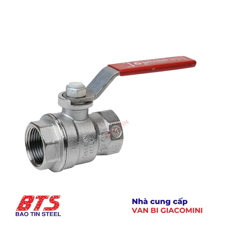 Van bi đồng mạ crom tay gạt Giacomini mã R850