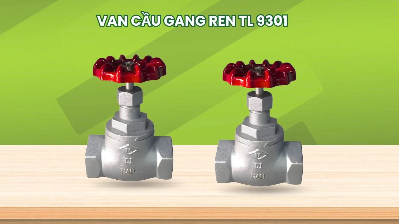 Đặc điểm của van cầu gang ren Đài Loan TL 9301