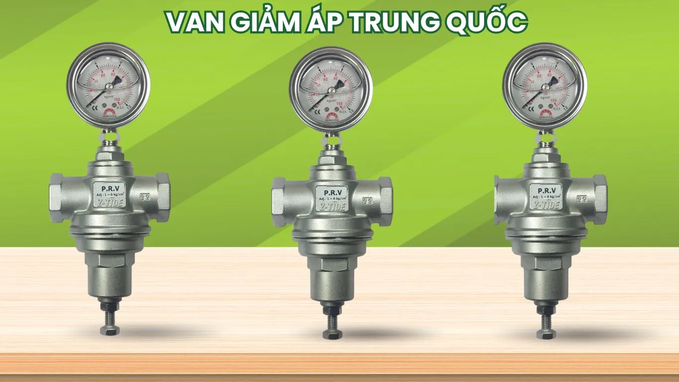 Van giảm áp inox nối ren