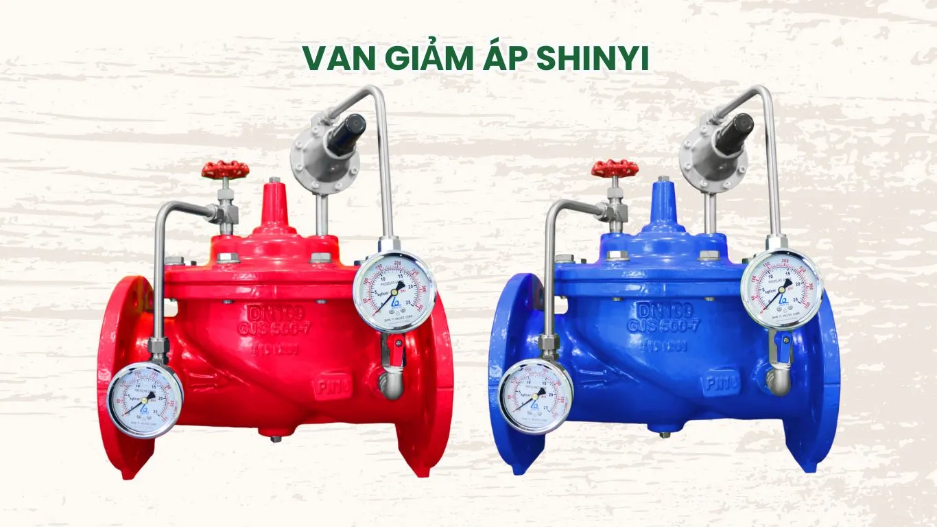 Van giảm áp Shin Yi nối bích 