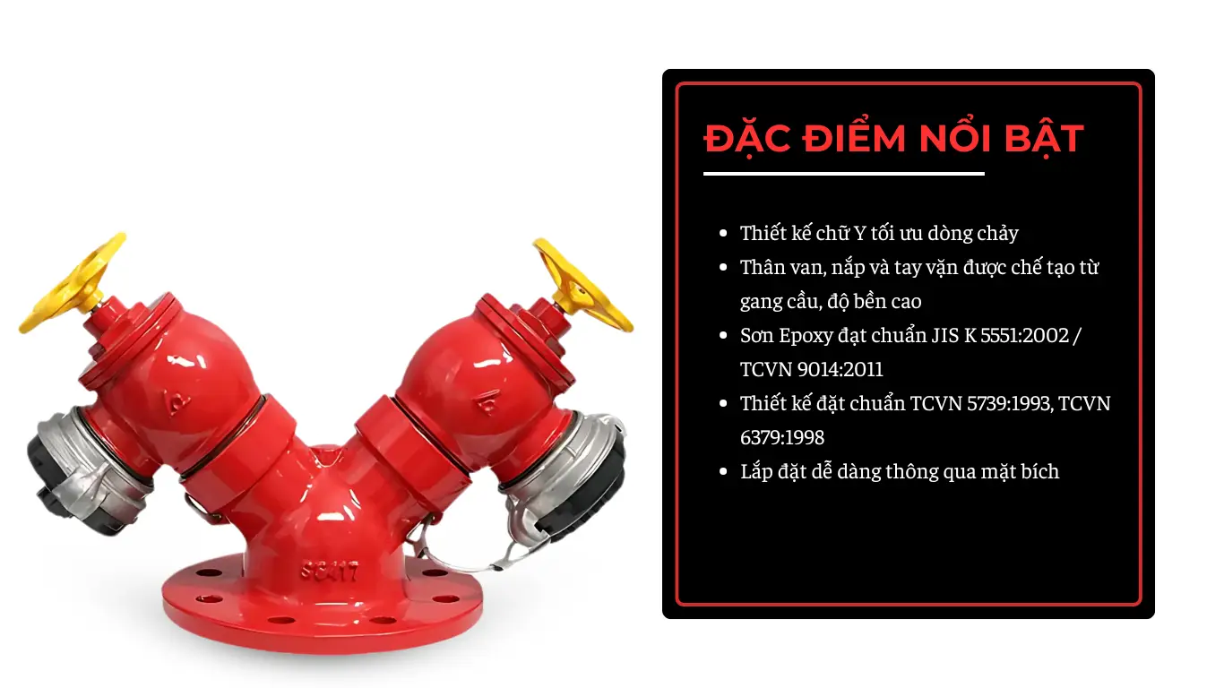 Đặc điểm nổi bật của van góc chữa cháy ShinYi TFHA