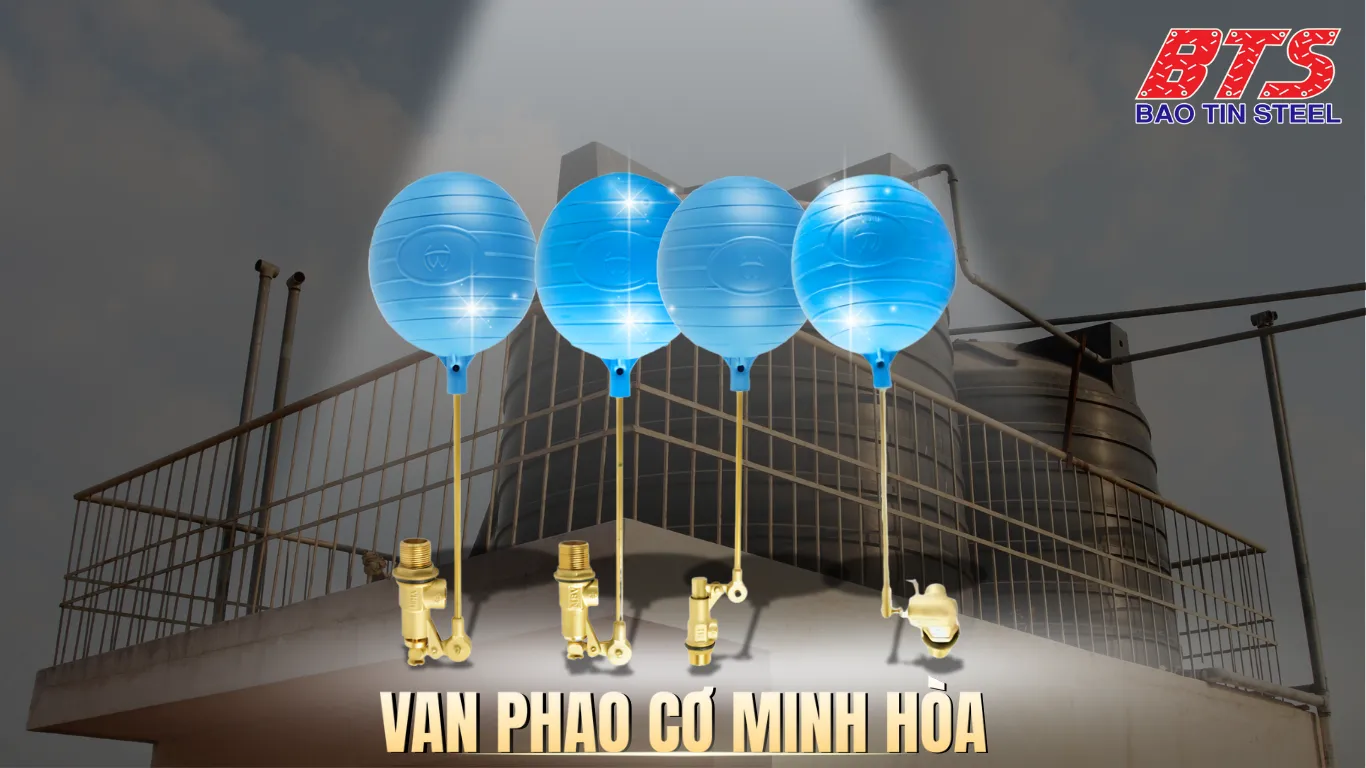 Các dòng van phao cơ Minh Hòa