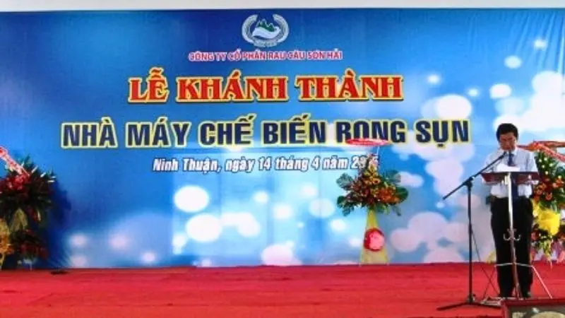 Giới thiệu dự án Nhà máy chế biến rong sụn