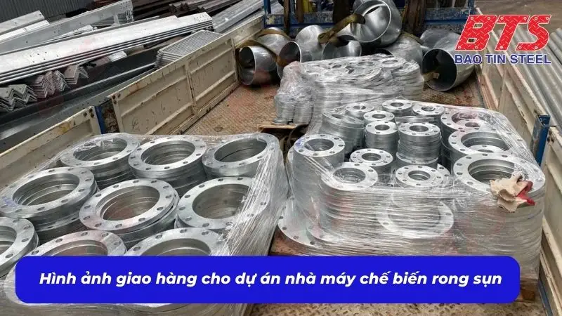 Đơn vị cung cấp vật tư chính của dự án nhà máy chế biến rong sụn?