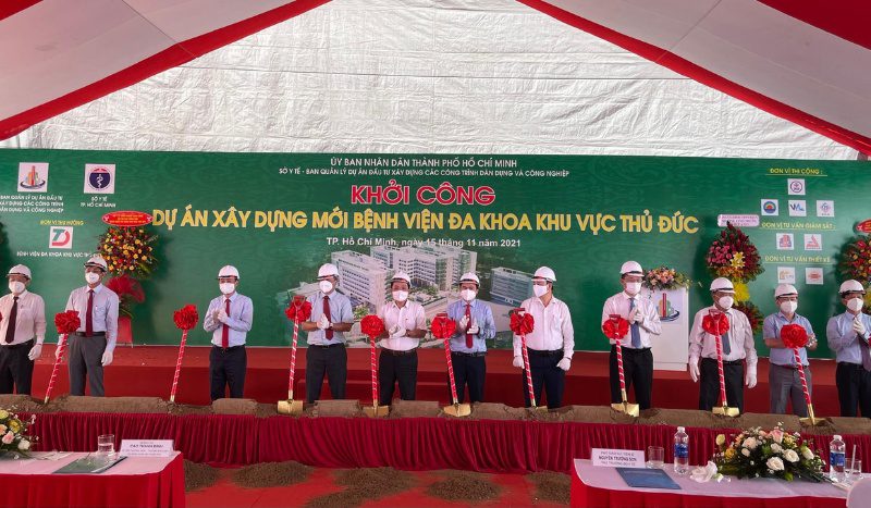 Dự án xây dựng mới bệnh viện đa khoa khu vực thủ đức