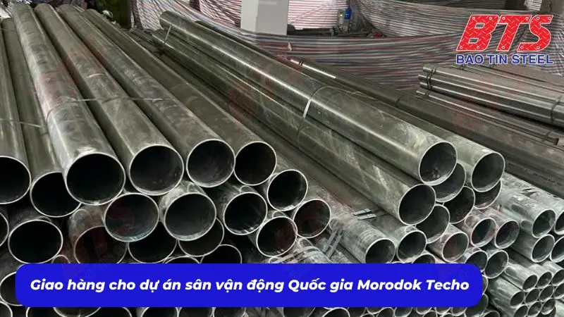Thép Bảo Tín cung cấp vật tư gì cho Dự án sân vận động Quốc gia Morodok Techo
