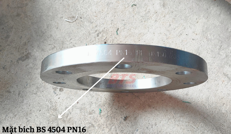 Mặt bích tiêu chuẩn BS4504 PN16