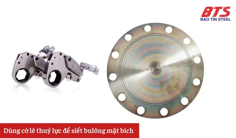 Kỹ thuật siết bulông mặt bích