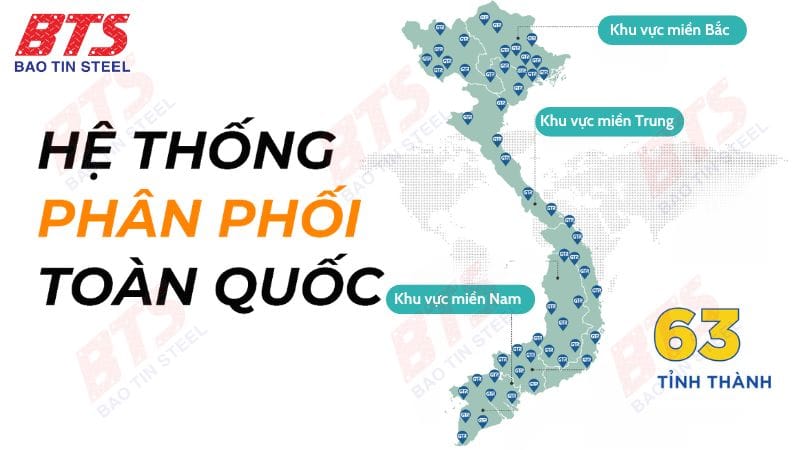 Danh sách hệ thống đại lý thép Hòa Phát