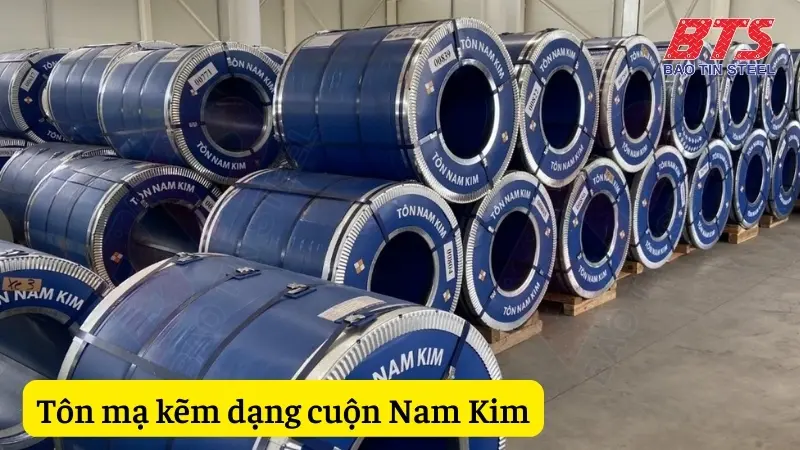 Giá tôn mạ kẽm dạng cuộn Nam Kim