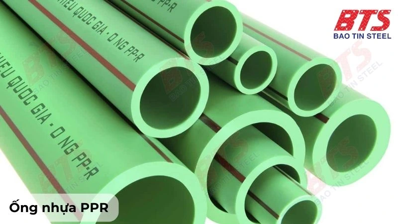 Ống nhựa PPR trong thi công đường ống nước nóng