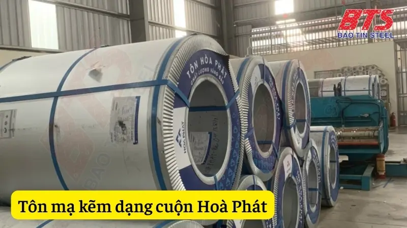 Tole mạ kẽm cuộn Hòa Phát
