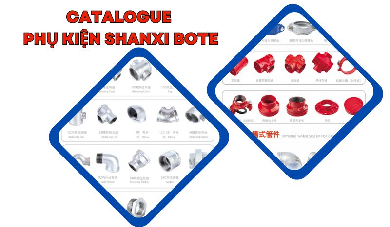 Catalogue phụ kiện Shanxi Bote