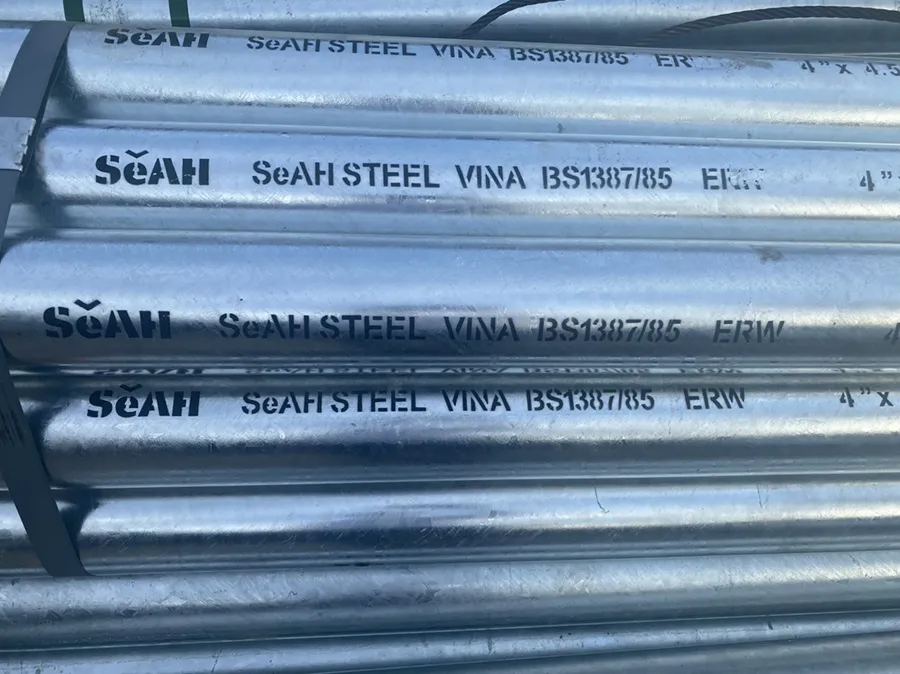 Ống thép mạ kẽm SeAH