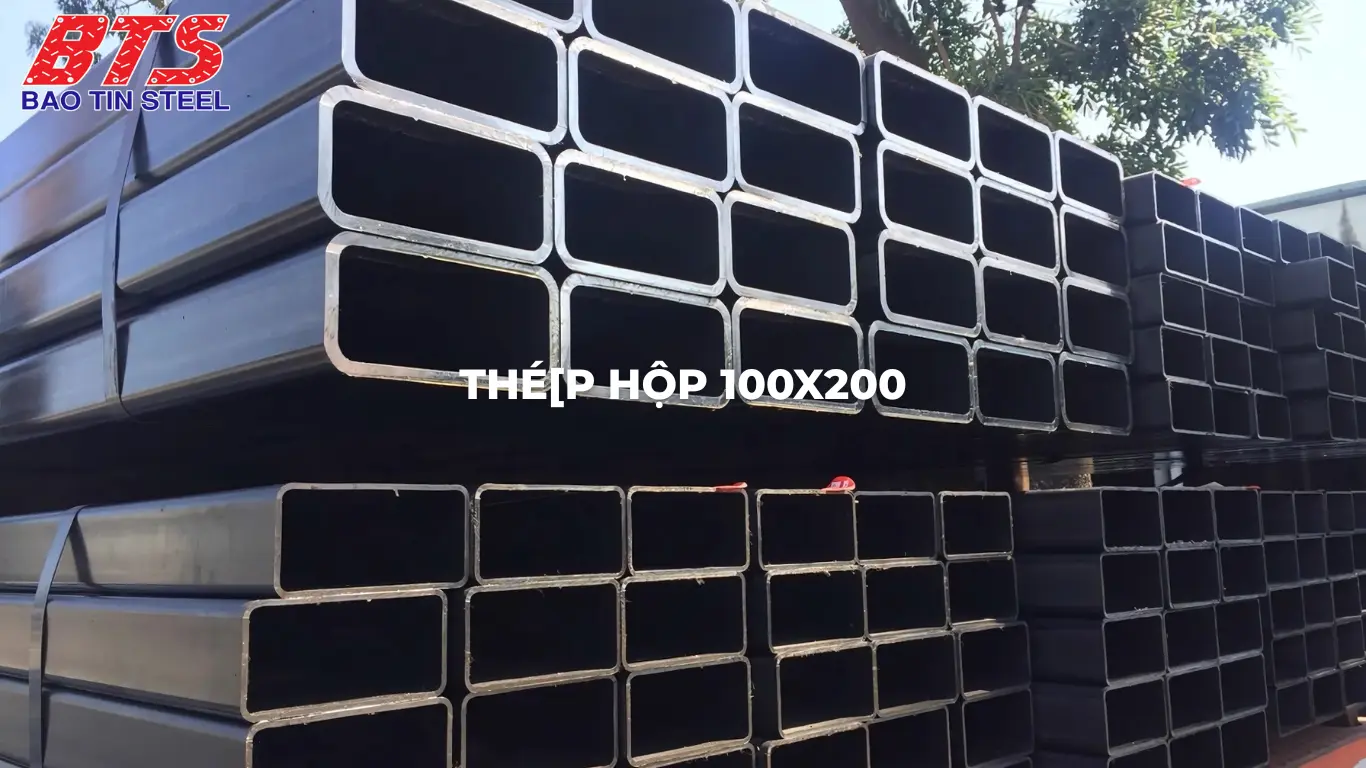 Thép hộp 100x200