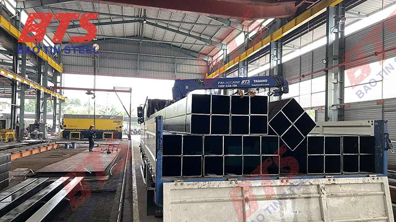 Thép bảo Tín cung cấp thép hộp 80x80 chất lượng  Thép bảo Tín cung cấp thép hộp 80x80 chất lượng